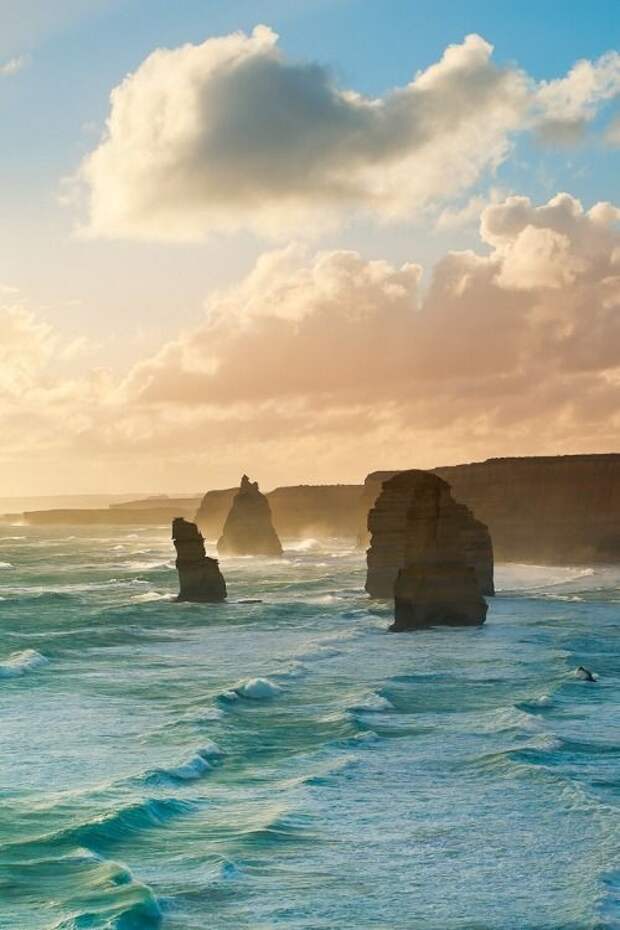 Скалы 12 апостолов австралия, красота, природа, удивительное