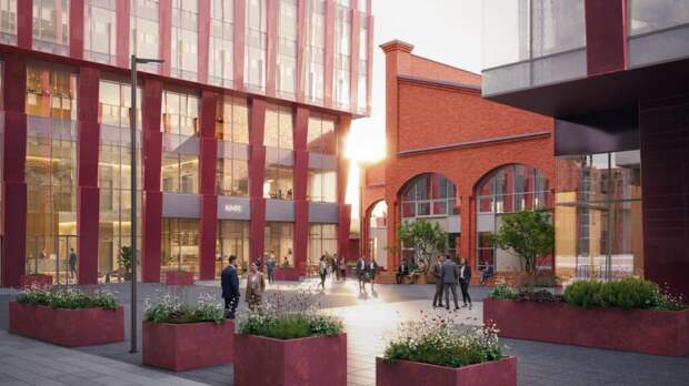 На северо-востоке Москвы появится бизнес-центр, вдохновленный индустриальной эстетикой