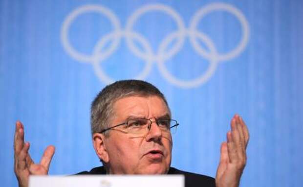 На фото: президент Международного олимпийского комитета Томас Бах