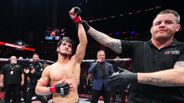 Евлоев одержал победу над Мёрфи и может подраться за титул в полусреднем весе UFC