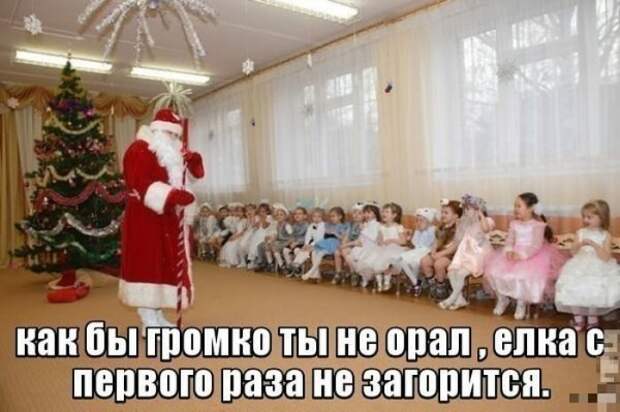 Смешные новогодние фото