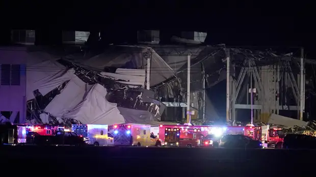 Не менее 50 человек погибли из-за торнадо в штате Кентукки