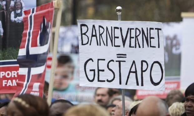 Барневарн в Норвегии – это государственный фашизм в чистом виде и геноцид белого населения