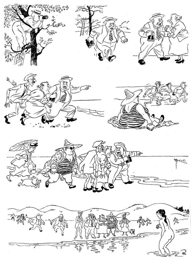 10 лучших комиксов знатока человеческих душ Херлуфа Бидструпа: карикатуры из 60-х, которые отлично подходят к 20-м