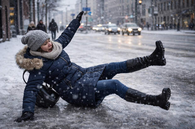 В Госдуме раскрыли, можно ли получить компенсацию за травму в гололед