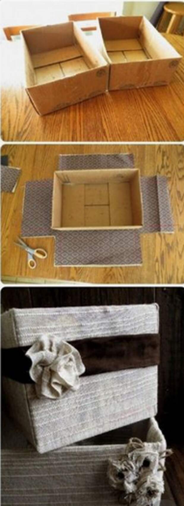 Идеи, после которых вы не будете выбрасывать картонные коробки!