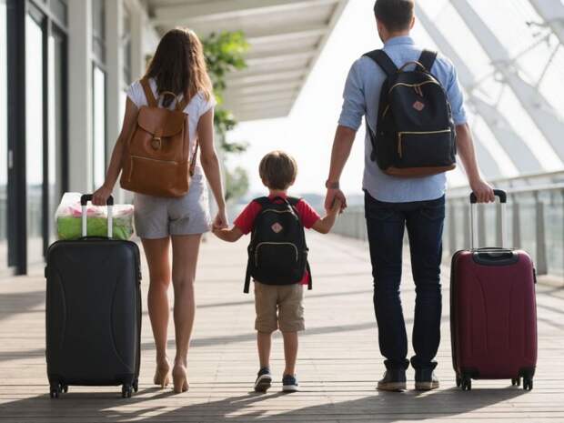 С марта меняются правила выезда за границу с детьми