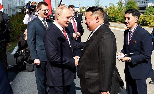 Владимир Путин и Ким Чен Ын встретились на космодроме «Восточный»