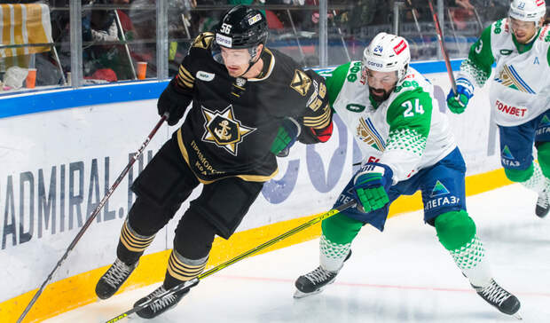 «Салават Юлаев» взял лишь одно очко во Владивостоке, «Адмирал» впечатлил обороной