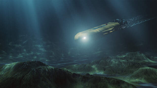 В глубинах океана найдены черные яйца неизвестных существ