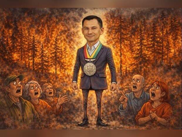 Награда за пепел: как антирекорд по пожарам превратили в «достижение»