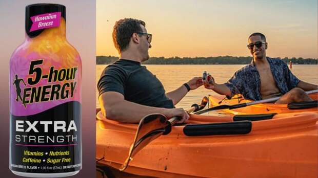 Try the new 5-hour ENERGY® Hawaiian breeze flavor