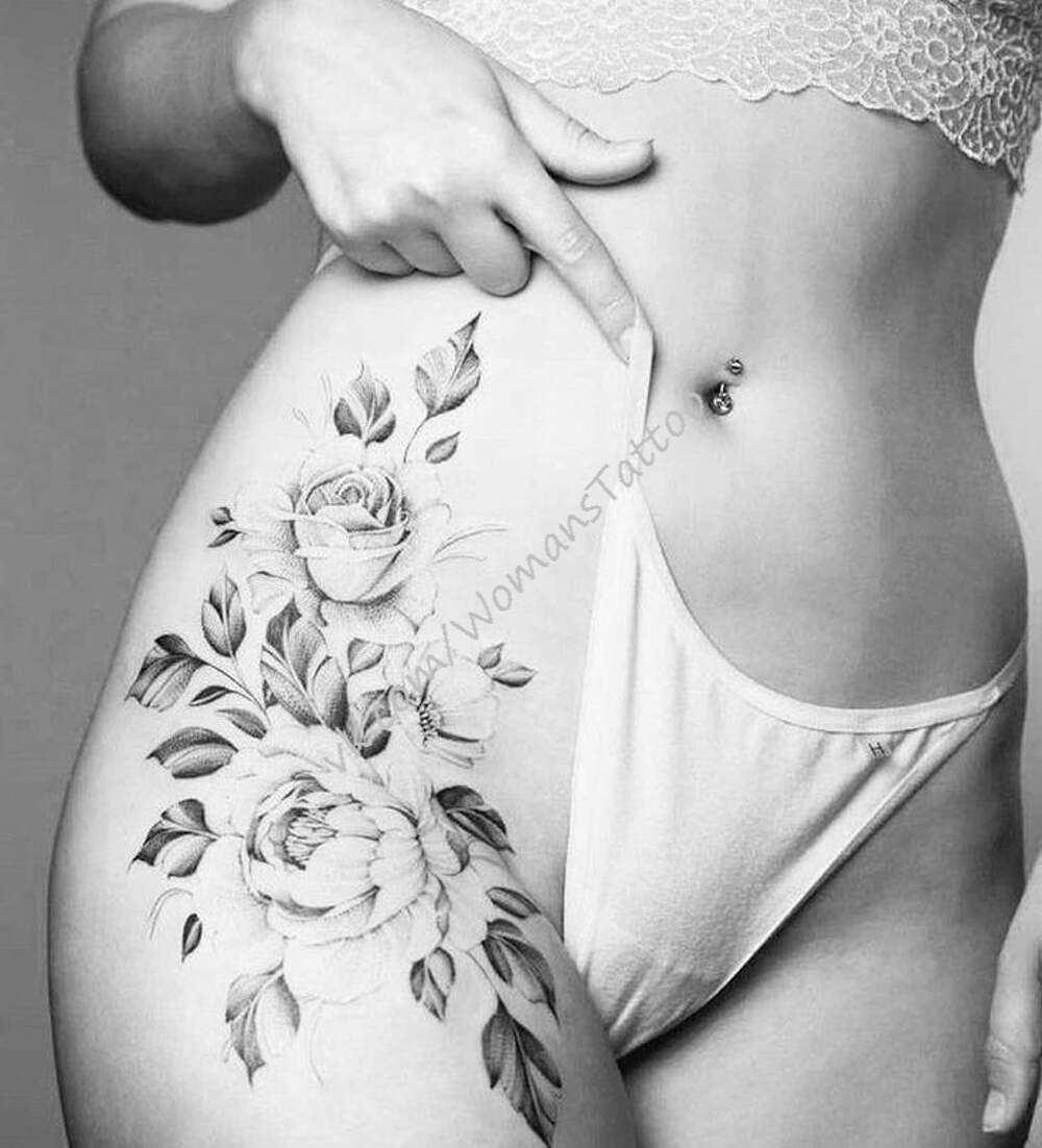Красивые интимные Татуировки