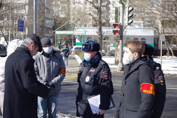 Патрулирование улиц / Фото: Пресс-служба УВД по ЮВАО