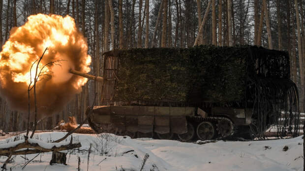 Танк Т-90М уничтожил пункт дислокации ВСУ. Лучшее видео из зоны СВО
