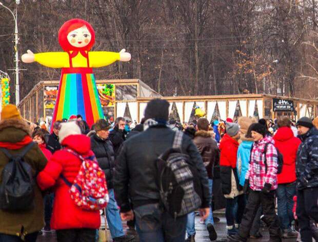 Масленица. Фото из архива газеты