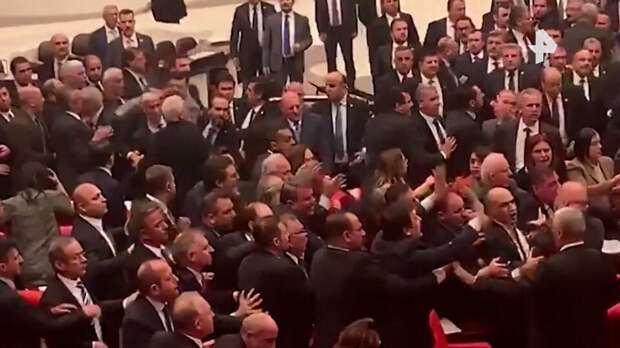 От яиц и дымовых шашек до потрохов: как дерутся депутаты по всему миру