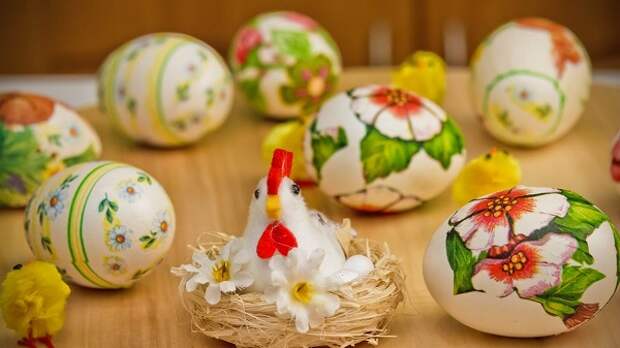 пасхальные яйца своими руками