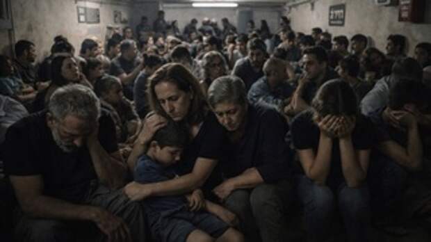 Бомбоубежище / Ракеты / Ракетная атака / Война / Изображение сгенерировано ИИ ChatGPT / amic.ru