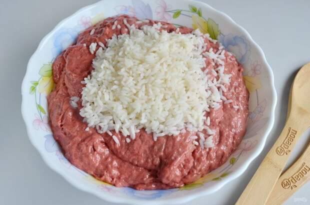 Печеночные колбаски с рисом
