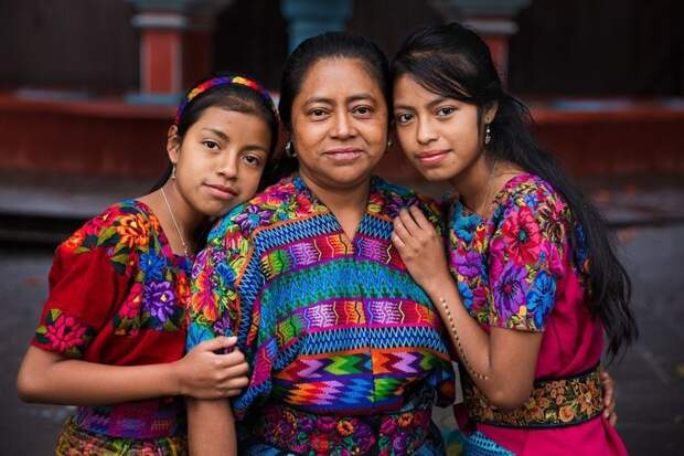 Гватемала Михаэла Норок, в мире, дочь, красота, люди, маты, фотопроект