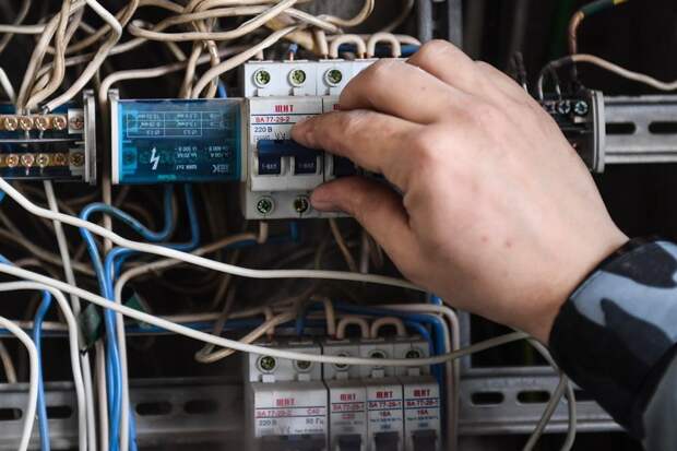 В Запорожской области повторно отключили электричество