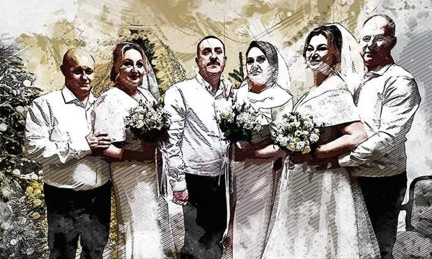 Уникальную свадьбу сыграли под Орлом