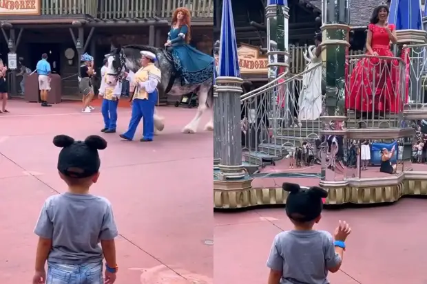 Маленький джентльмен: мальчик своими манерами покорил диснеевских принцесс