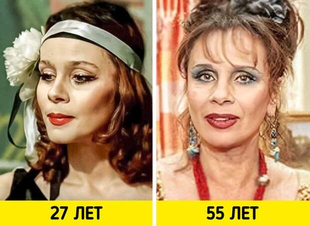 Любимые советские актрисы в своих звездных и последних ролях