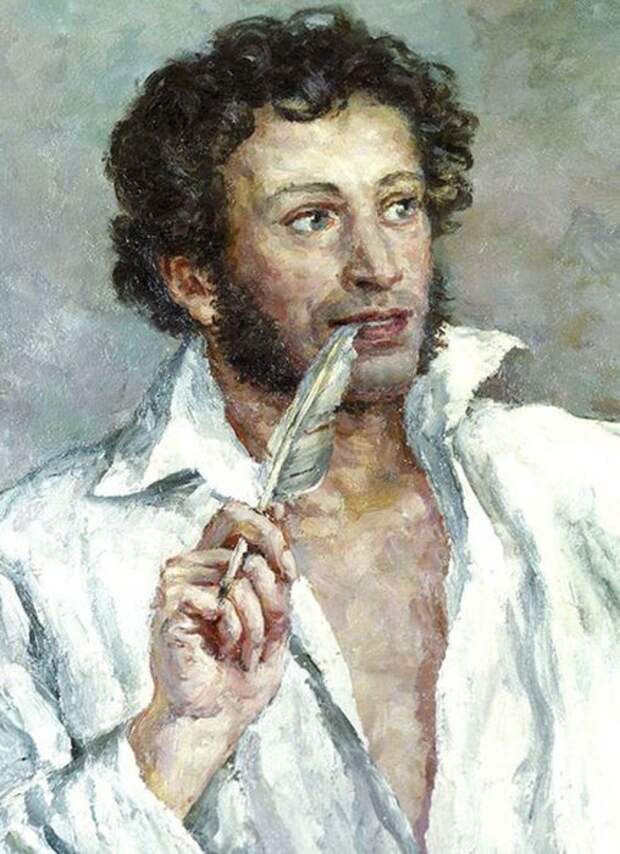 Александр Сергеевич Пушкин (26 мая 1799, Москва – 29 января 1837, Санкт-Петербург) – русский поэт, драматург и прозаик, один из самых авторитетных литературных деятелей первой трети XIX века./Фото: assets.discours.io Александр Сергеевич Пушкин (26 мая 1799, Москва – 29 января 1837, Санкт-Петербург) – русский поэт, драматург и прозаик, один из самых авторитетных литературных деятелей первой трети XIX века./Фото: assets.discours.io