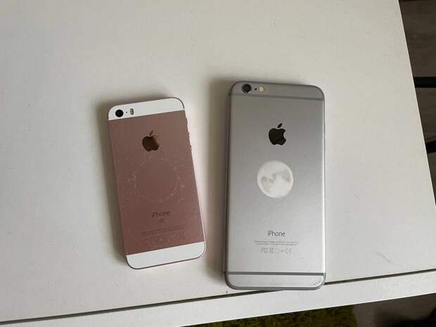 старые модели iphone SE и iphone 6s+
