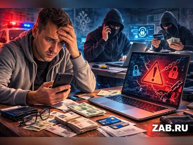 Забайкальцы потеряли больше 2 миллионов рублей из-за мошенников