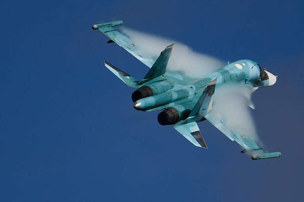 В МО назвали предварительной причиной крушения Су-34 техническую неисправность