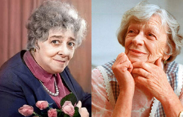 Фаина Раневская и Татьяна Пельтцер.