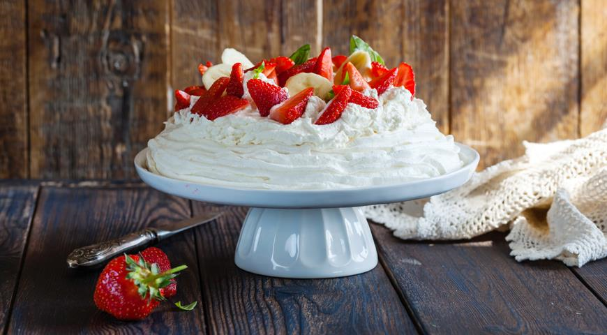 Как приготовить вкуснейший торт Павлова дома?