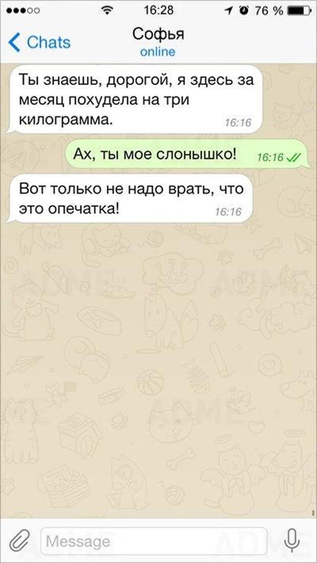 15 смс, в которых опечатки сделали их шедеврами! 15 смс, в которых опечатки сделали их шедеврами!