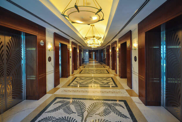 Прогулка по роскошному отелю Grand Hyatt Dubai