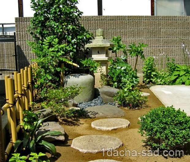 японский сад на даче фото (1)