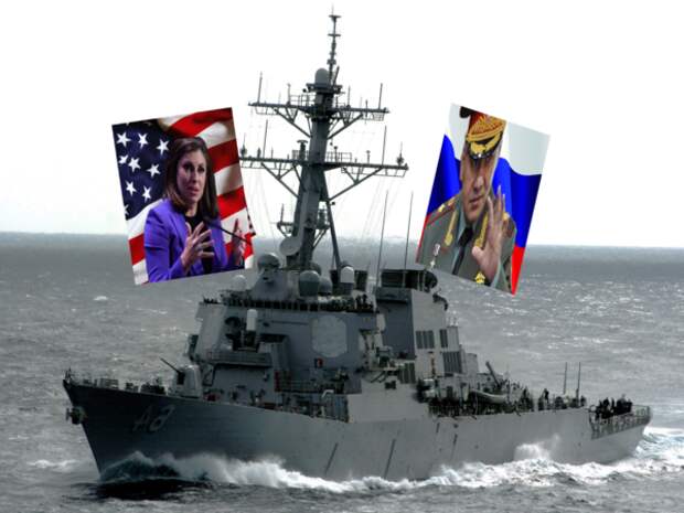 США заявили протест против действий российских военных в Черном море, направленных на американский эсминец