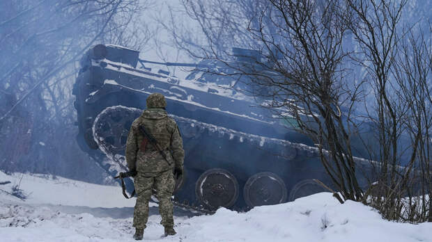 Украинские военные в Луганской области Украинские военные в Луганской области - РИА Новости, 1920, 31.01.2022