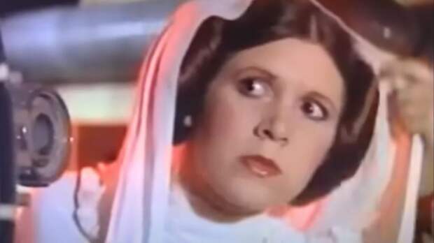 Carrie Fisher stars in Star Wars.