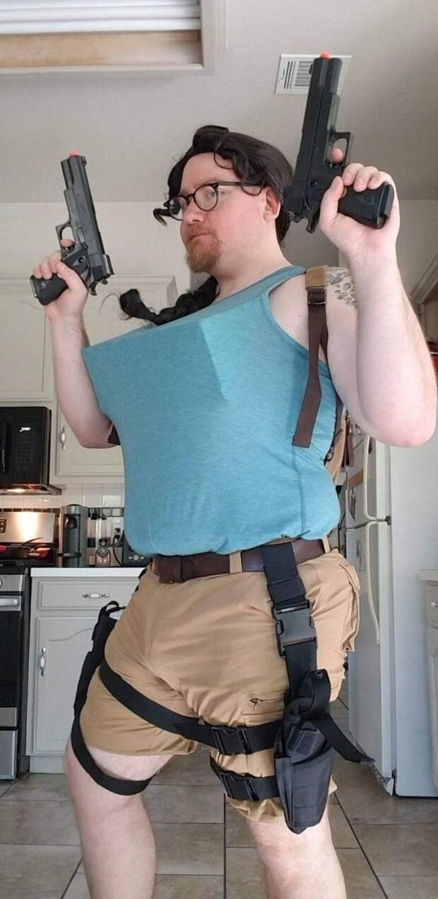 Косплей на Tomb Raider