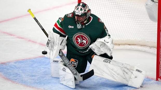 Билялов стал четвертым вратарем, одержавшим 200 побед в КХЛ