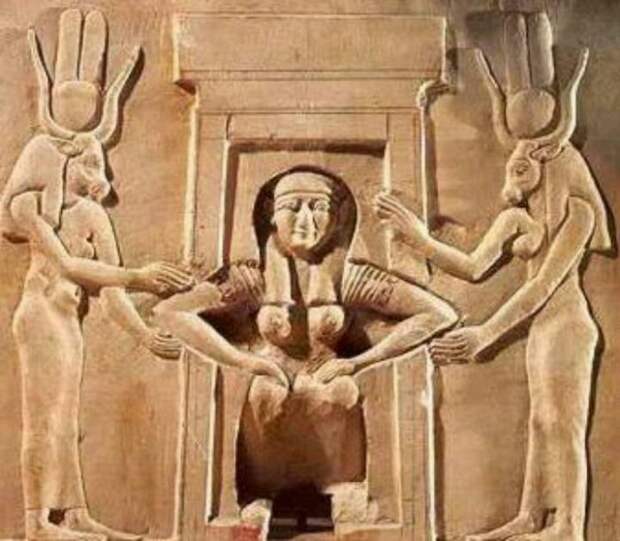 Как проходили роды у женщин в Древнем Египте
