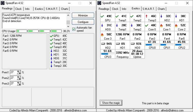 speedfan windows 10 monitoring tool