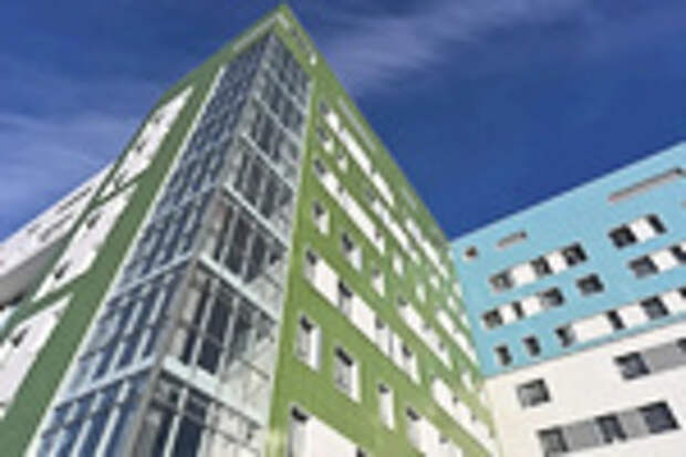 Строительство хирургического корпуса детского центра в Барнауле / Фото: Антон Червяков 