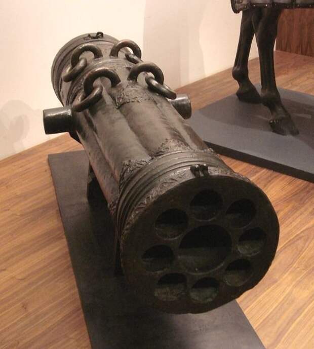 Турецкое многоствольное орудие XVI века артиллерия, военное, интересное, история, необычное, пушки