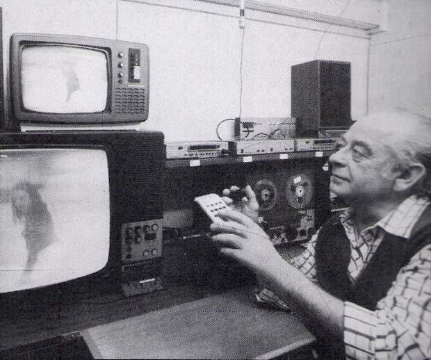 Клаус Шрайбер за работой.