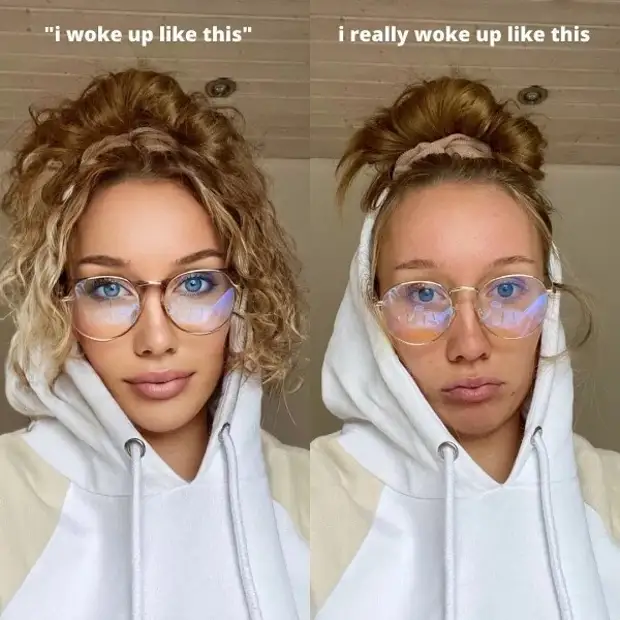 Датская блогерша показывает, как на самом деле выглядит во время съёмок "идеальных фото" для Instagram (26 фото)