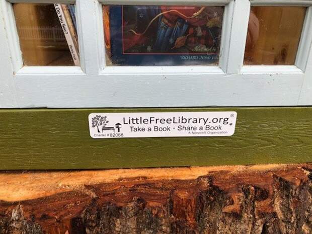 Little Free Library вскоре появится на карте мини-библиотек одноименной международной организации (Кер-д'Ален, США). | Фото: lemurov.net.